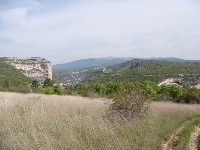 La Nesque - le rocher du Cire